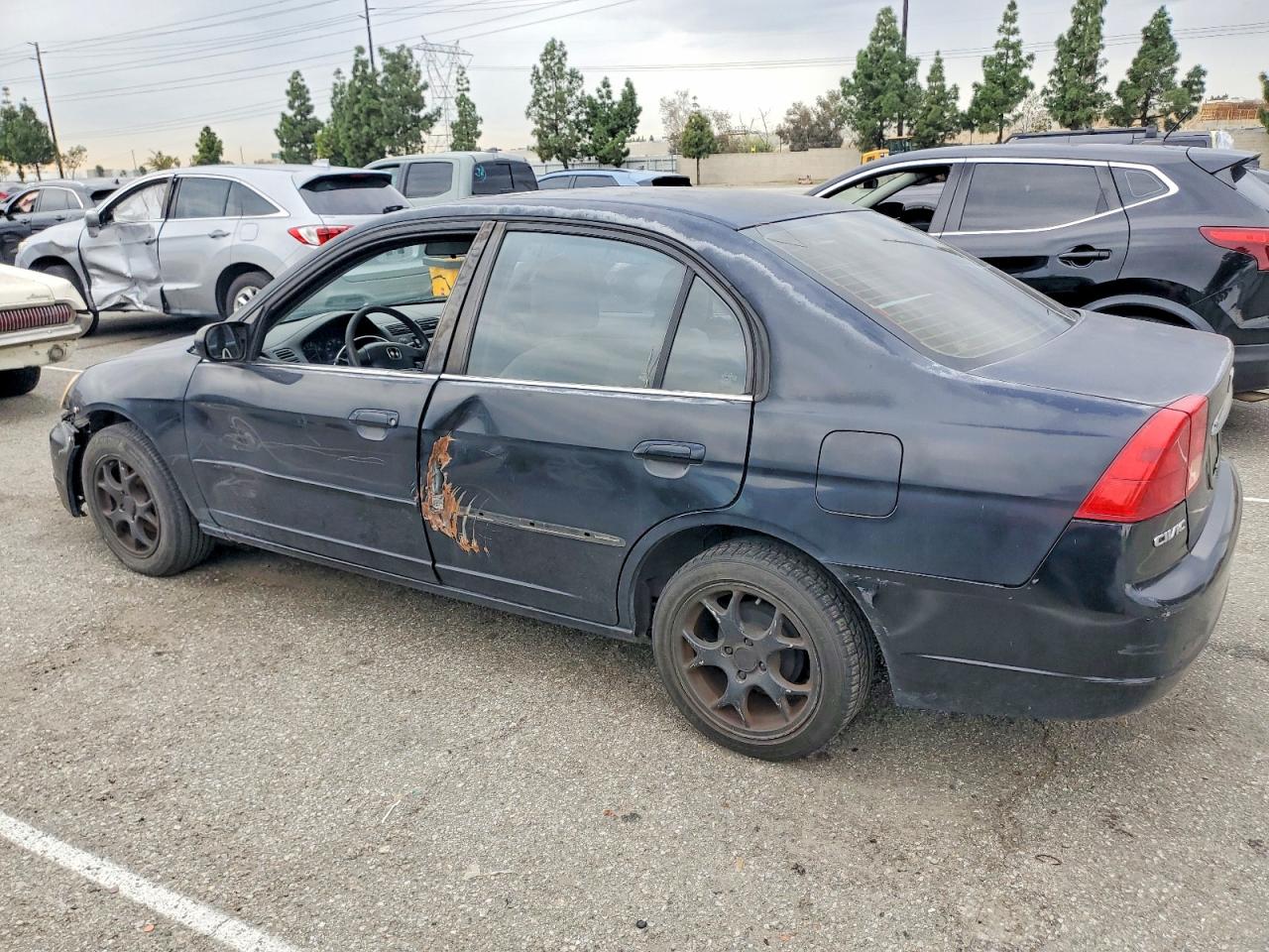 2002 HONDA CIVIC EX photo 2