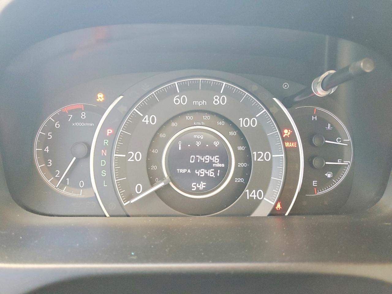 2015 HONDA CR-V LX photo 9