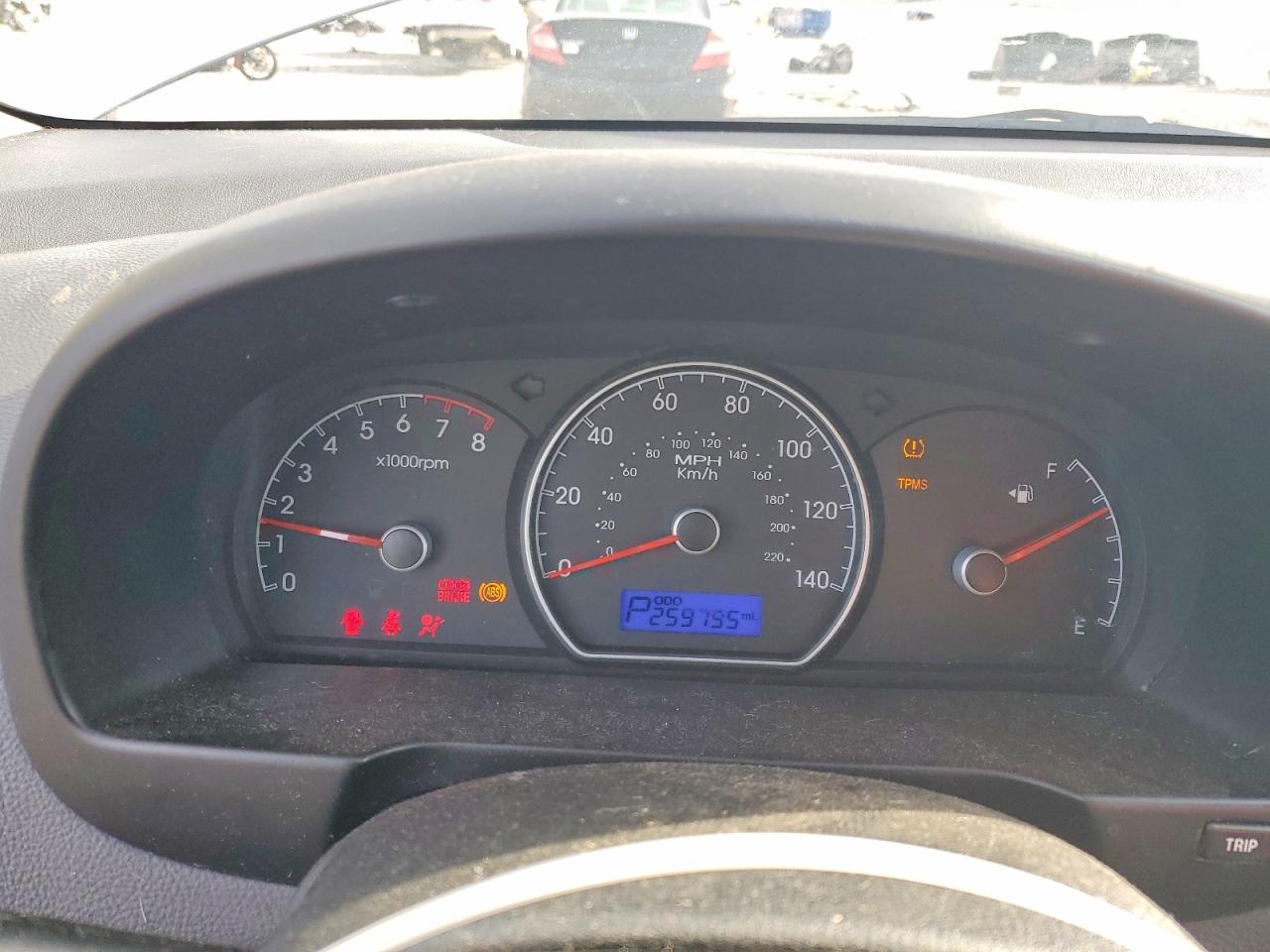 2010 HYUNDAI ELANTRA BLUE photo 9