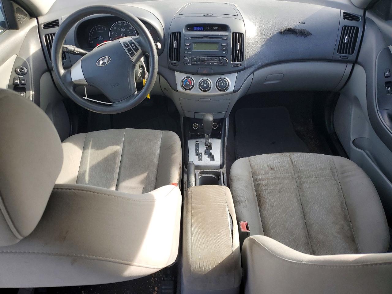 2010 HYUNDAI ELANTRA BLUE photo 8
