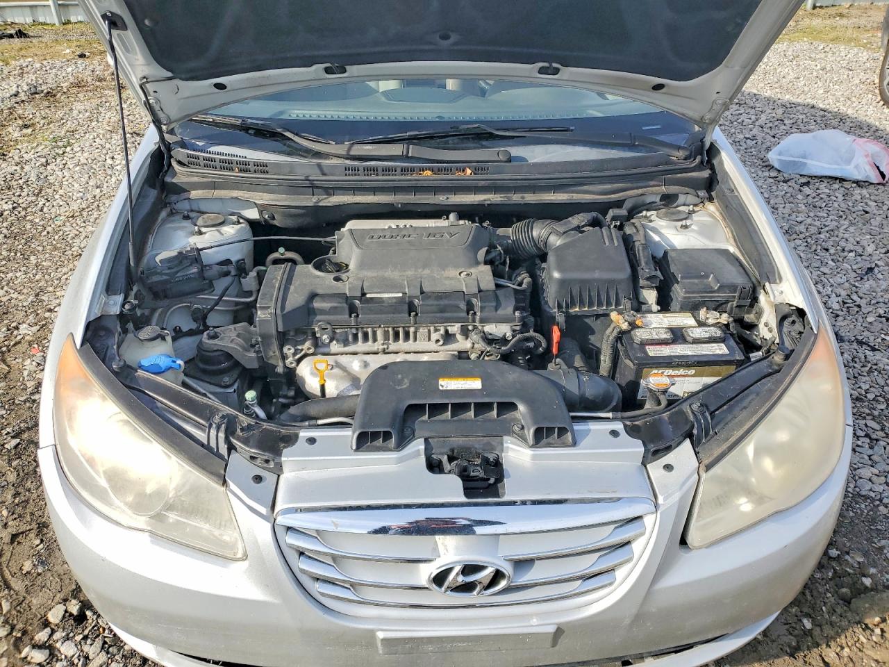 2010 HYUNDAI ELANTRA BLUE photo 11