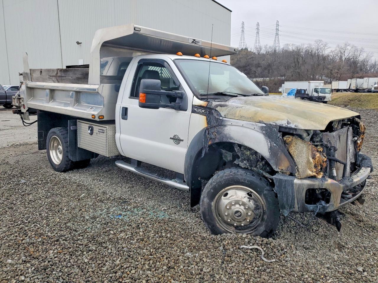 2015 FORD F550 SUPER DUTY DUMP TRUCK photo 7
