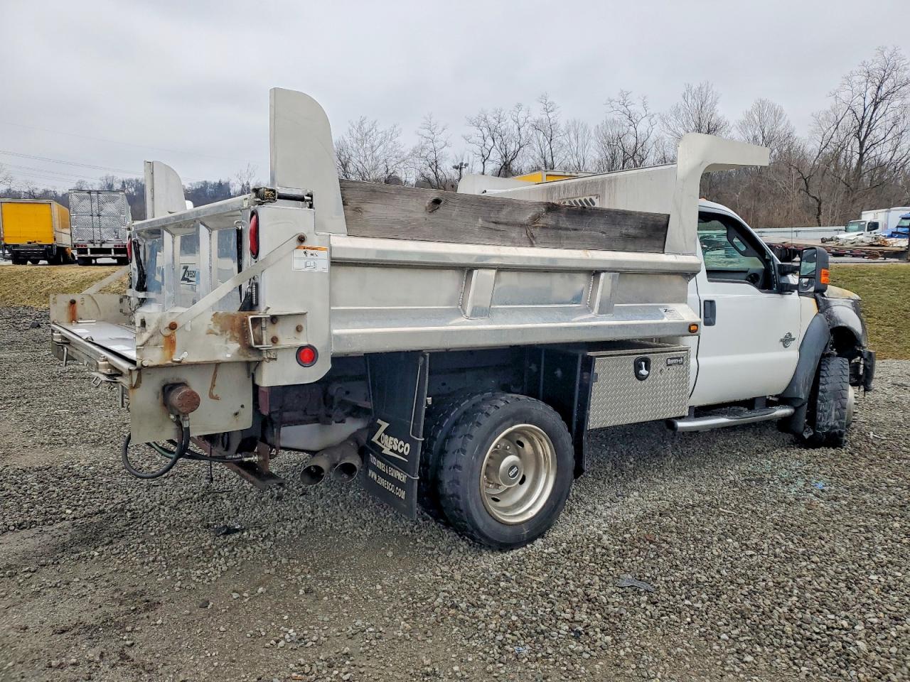 2015 FORD F550 SUPER DUTY DUMP TRUCK photo 5