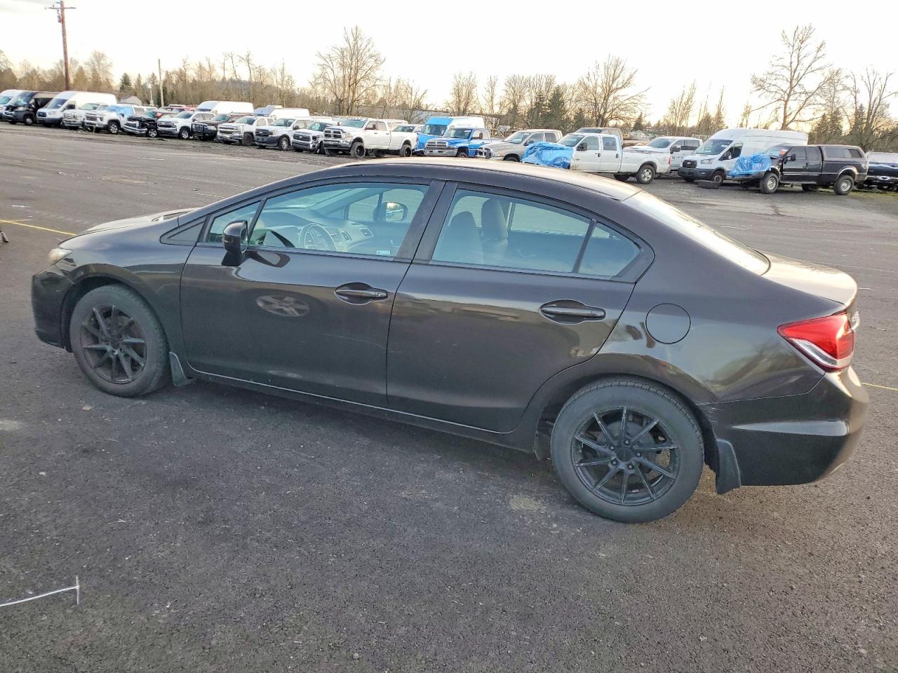 2014 HONDA CIVIC LX photo 4