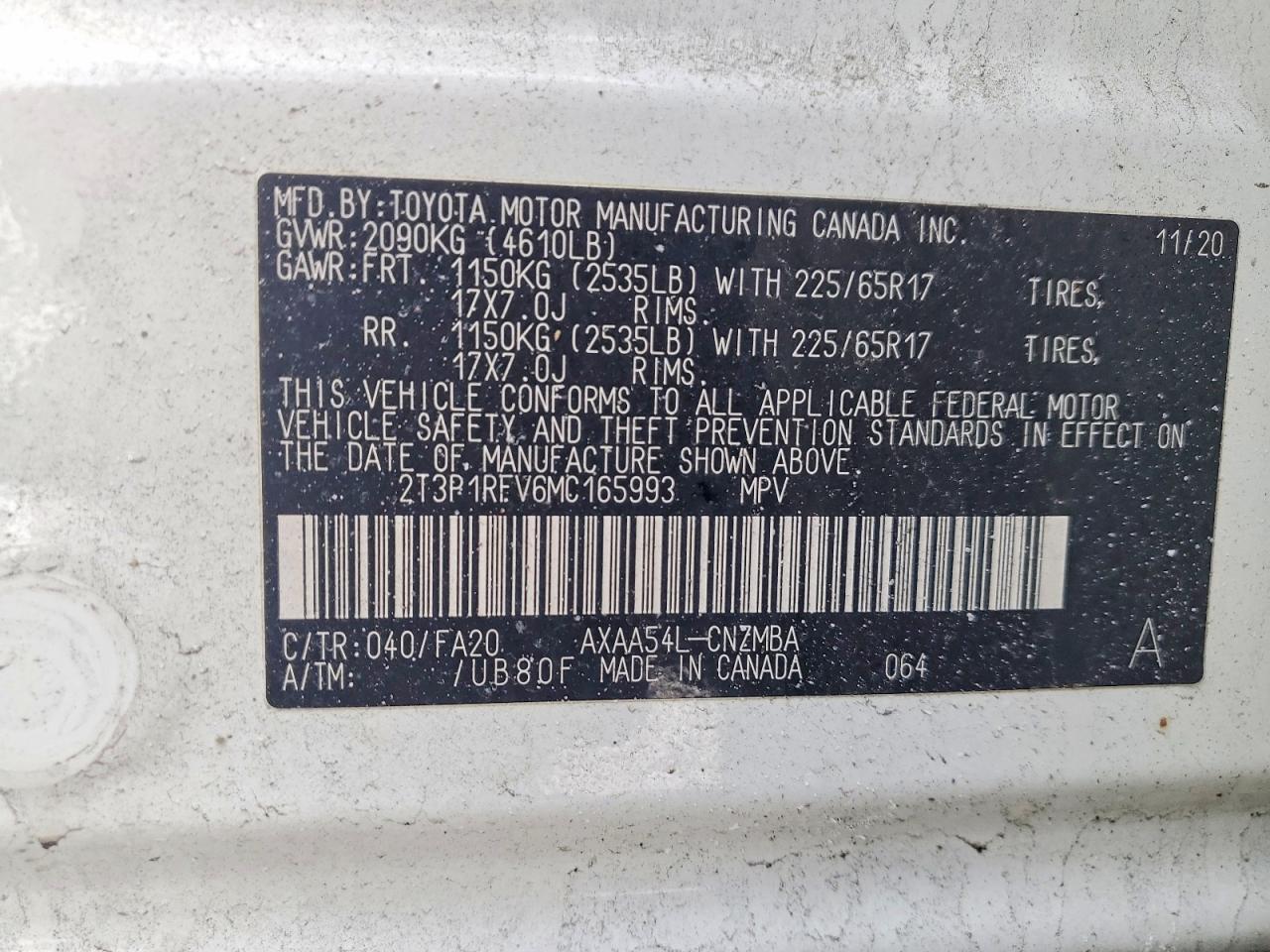 2021 TOYOTA RAV4 XLE photo 13