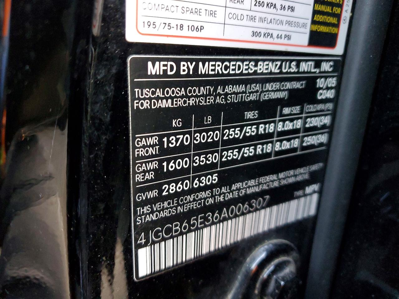 2006 MERCEDES-BENZ R 350 photo 23