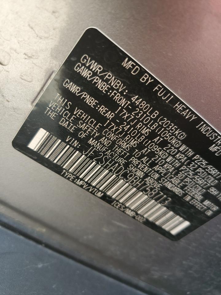 2011 SUBARU FORESTER 2.5X PREMIUM photo 27