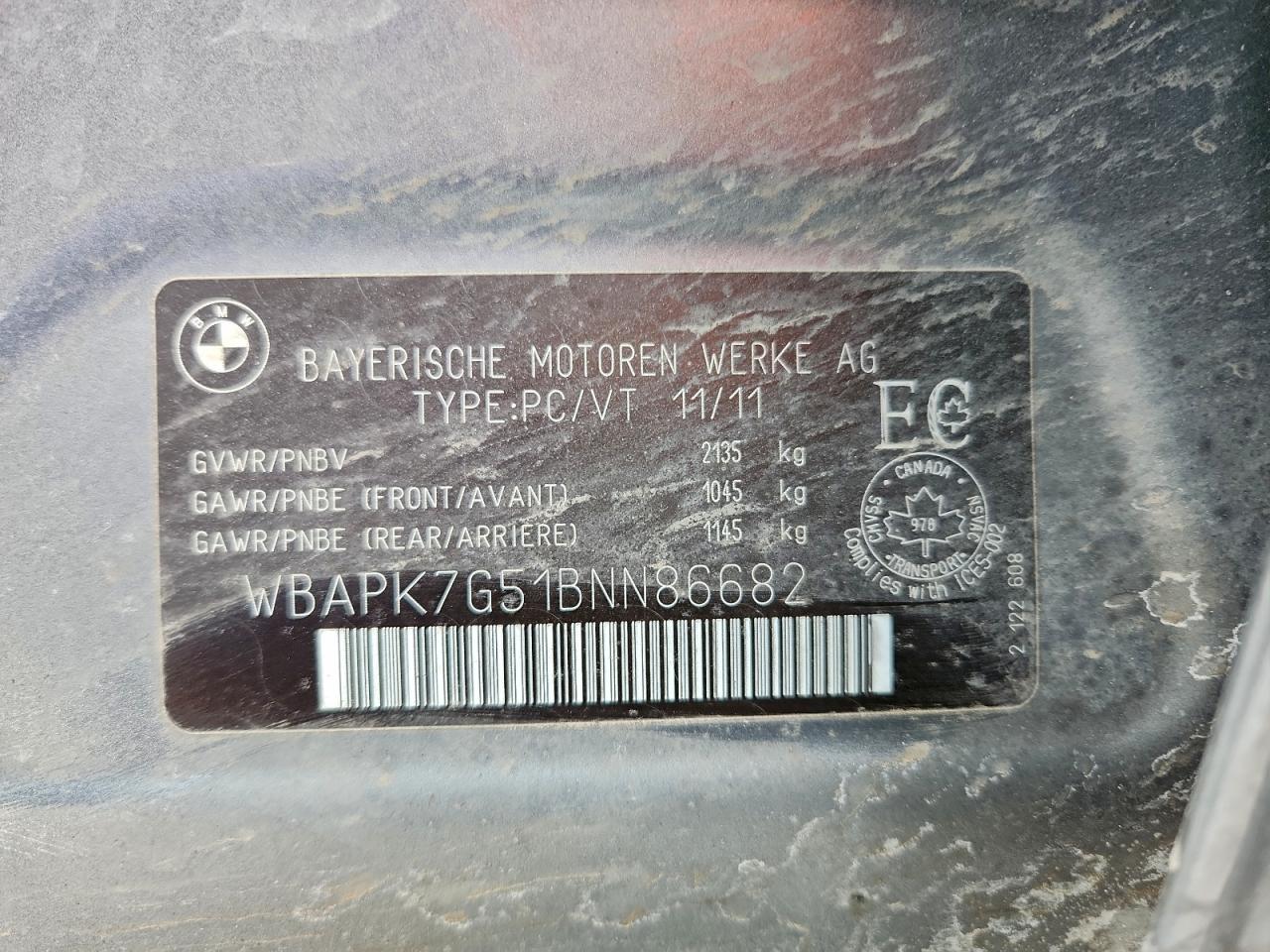 2011 BMW 328 XI photo 12