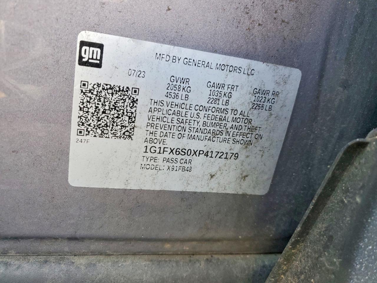 2023 CHEVROLET BOLT EV 2LT photo 14