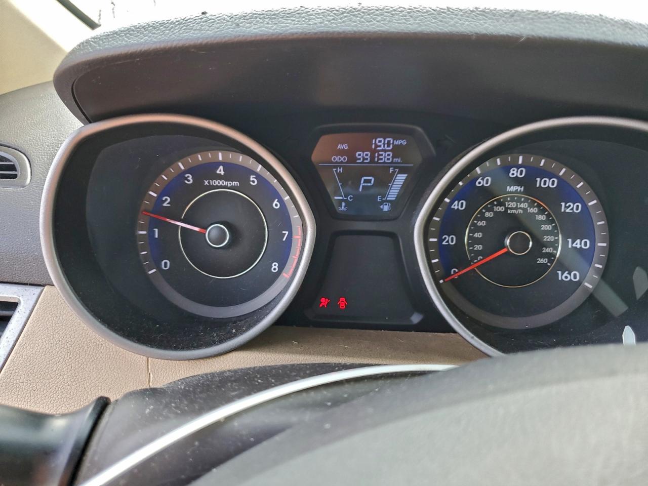 2012 HYUNDAI ELANTRA GLS photo 9