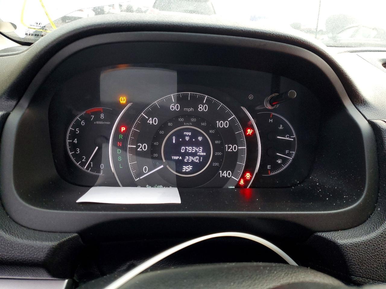 2016 HONDA CR-V LX photo 9