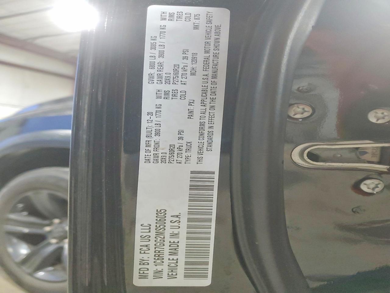 2021 RAM 1500 CLASSIC SLT photo 34