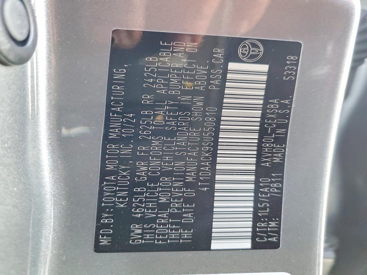 2025 TOYOTA CAMRY XSE photo 12