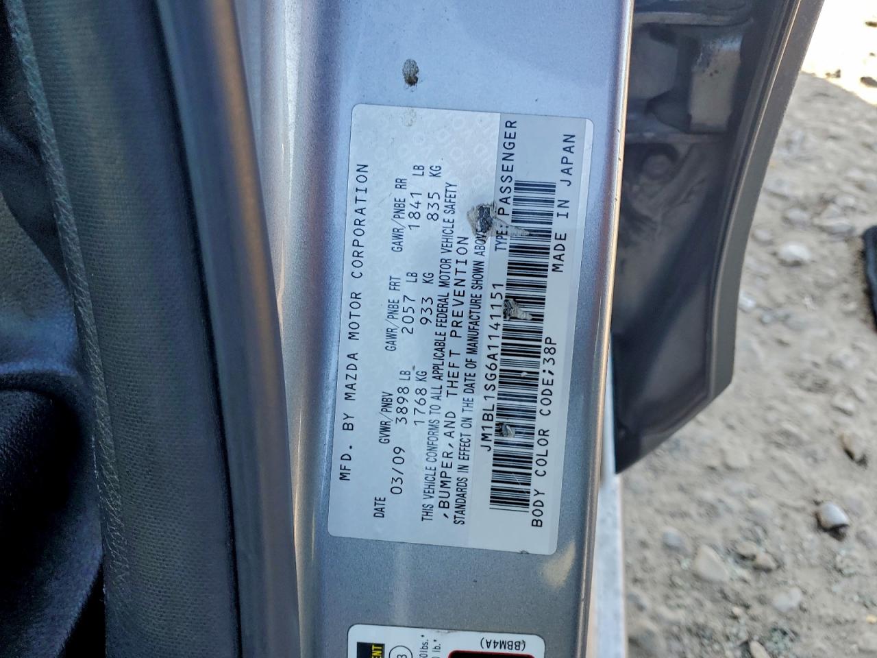2010 MAZDA 3 I photo 12