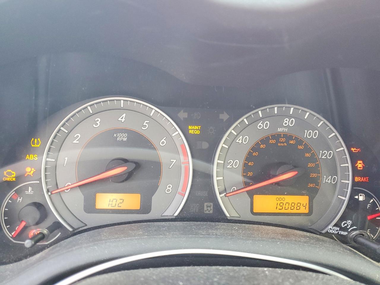 2009 TOYOTA COROLLA XRS photo 9