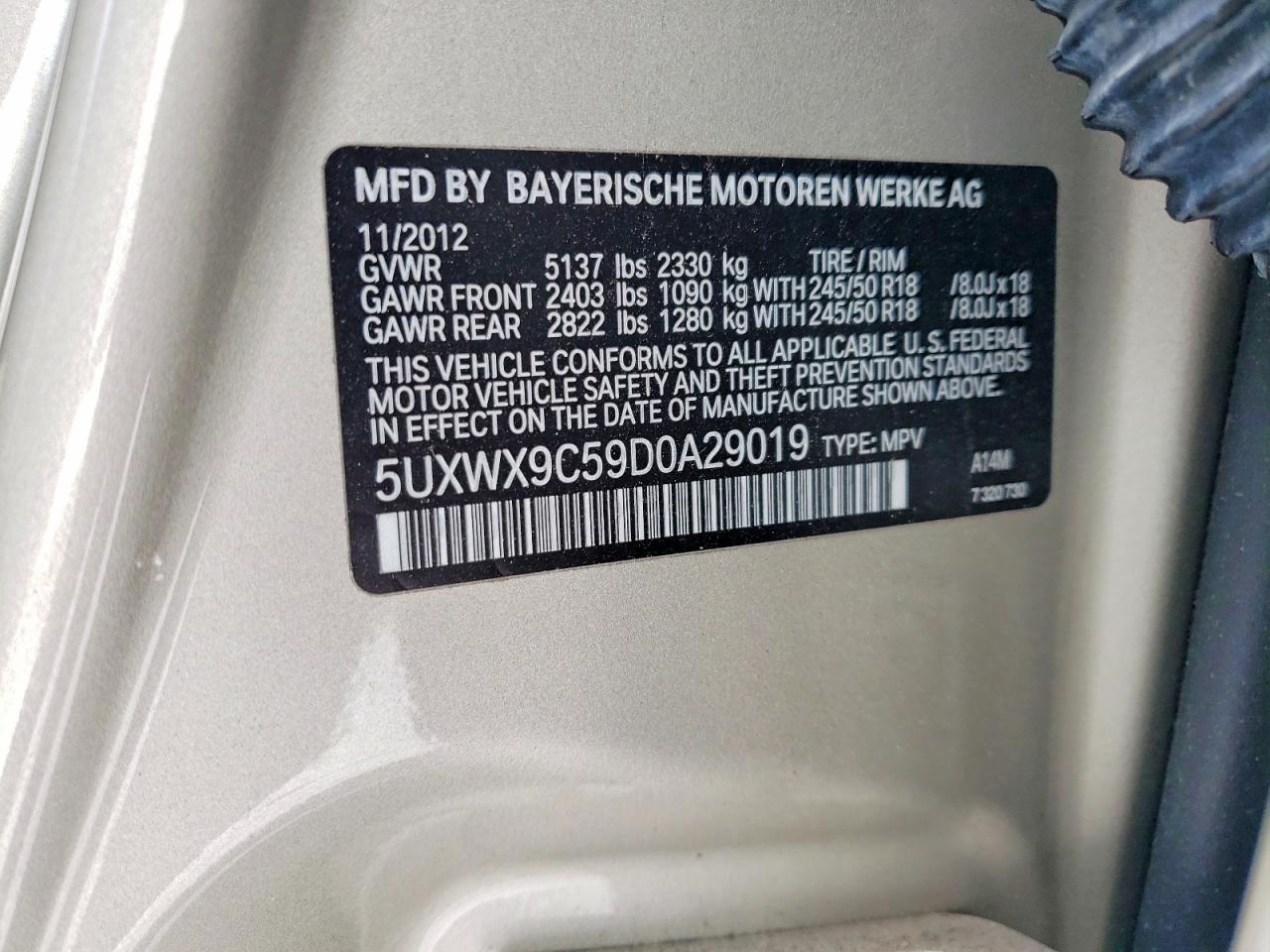 2013 BMW X3 XDRIVE28I photo 13