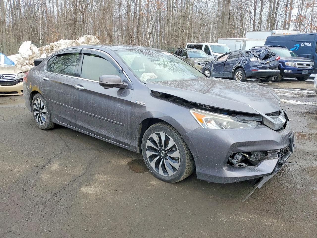 2017 HONDA ACCORD HYBRID EXL photo 4