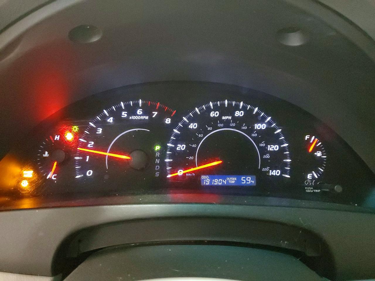 2010 TOYOTA CAMRY BASE photo 9