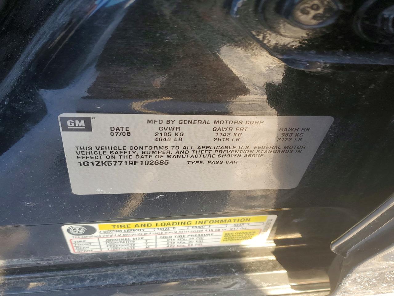 2009 CHEVROLET MALIBU LTZ photo 12