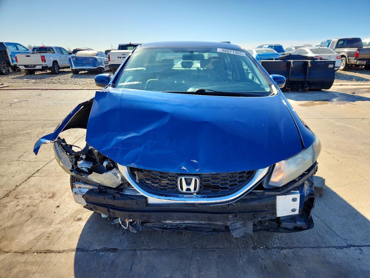 2014 HONDA CIVIC photo 5