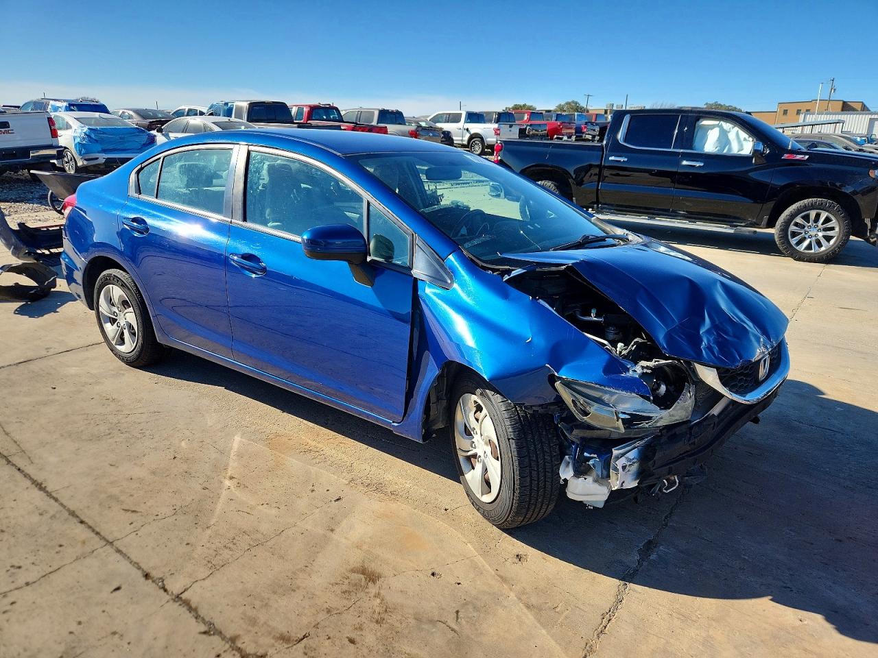 2014 HONDA CIVIC photo 4