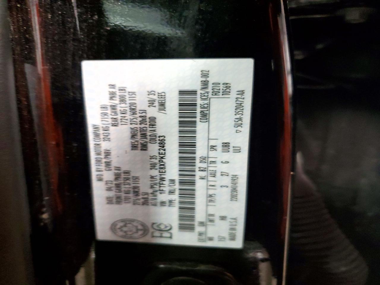 2023 FORD F150 SUPERCREW photo 23