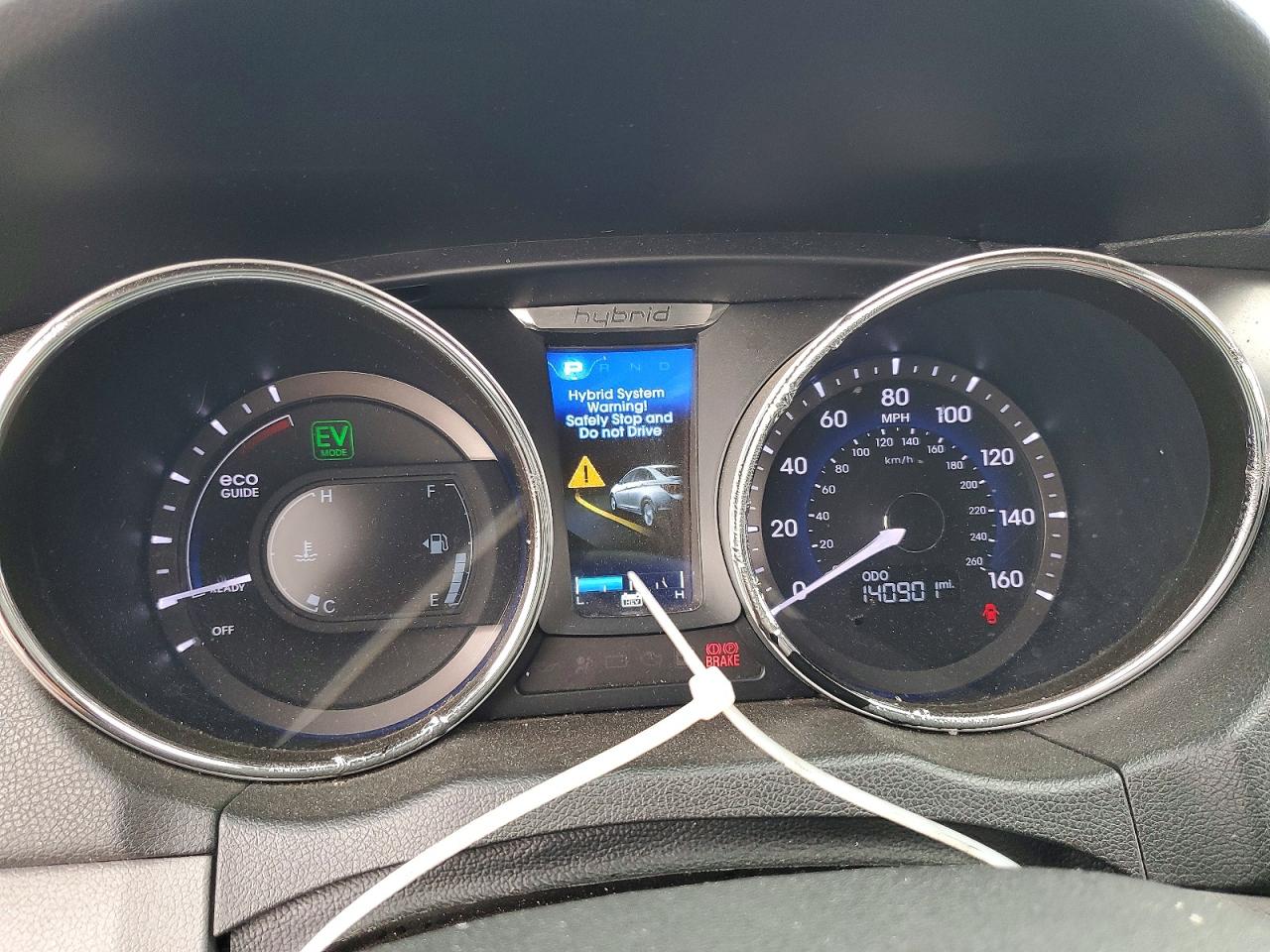 2013 HYUNDAI SONATA HYBRID photo 9