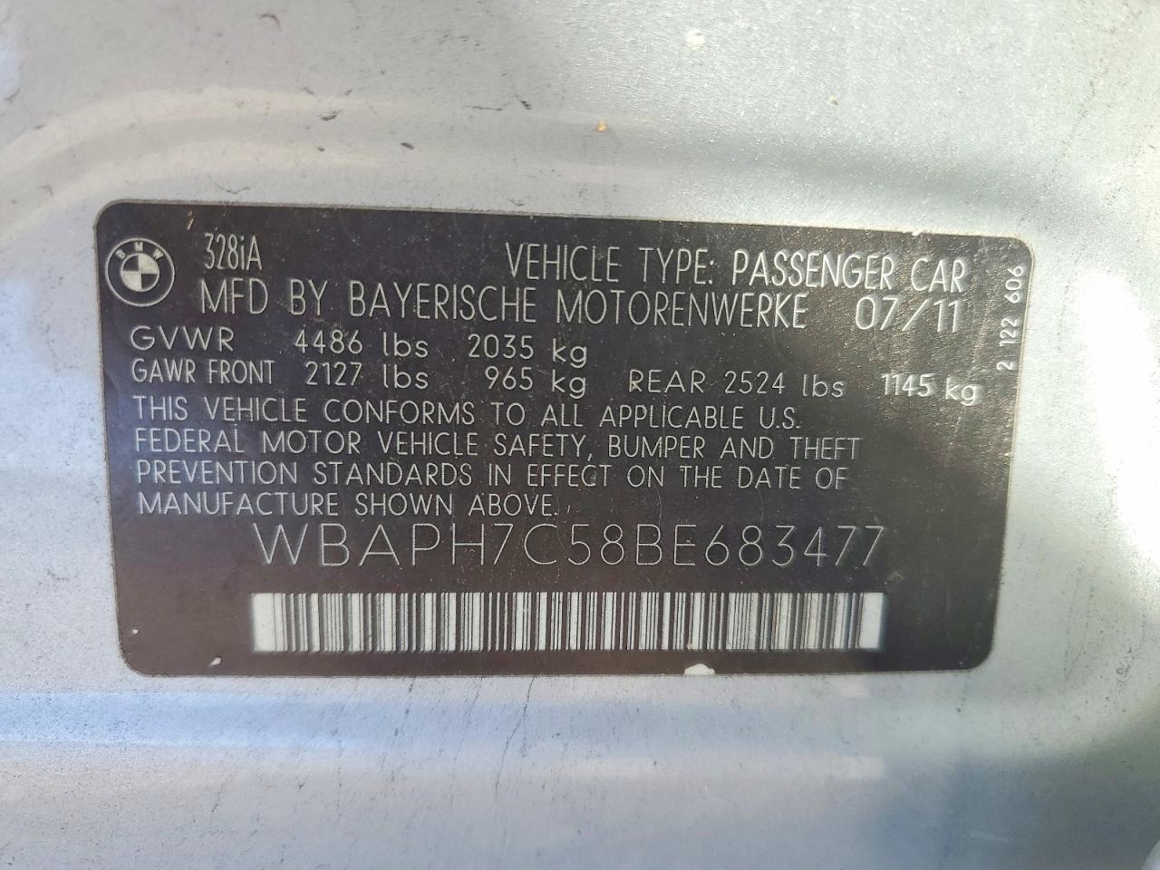 2011 BMW 328 I photo 23