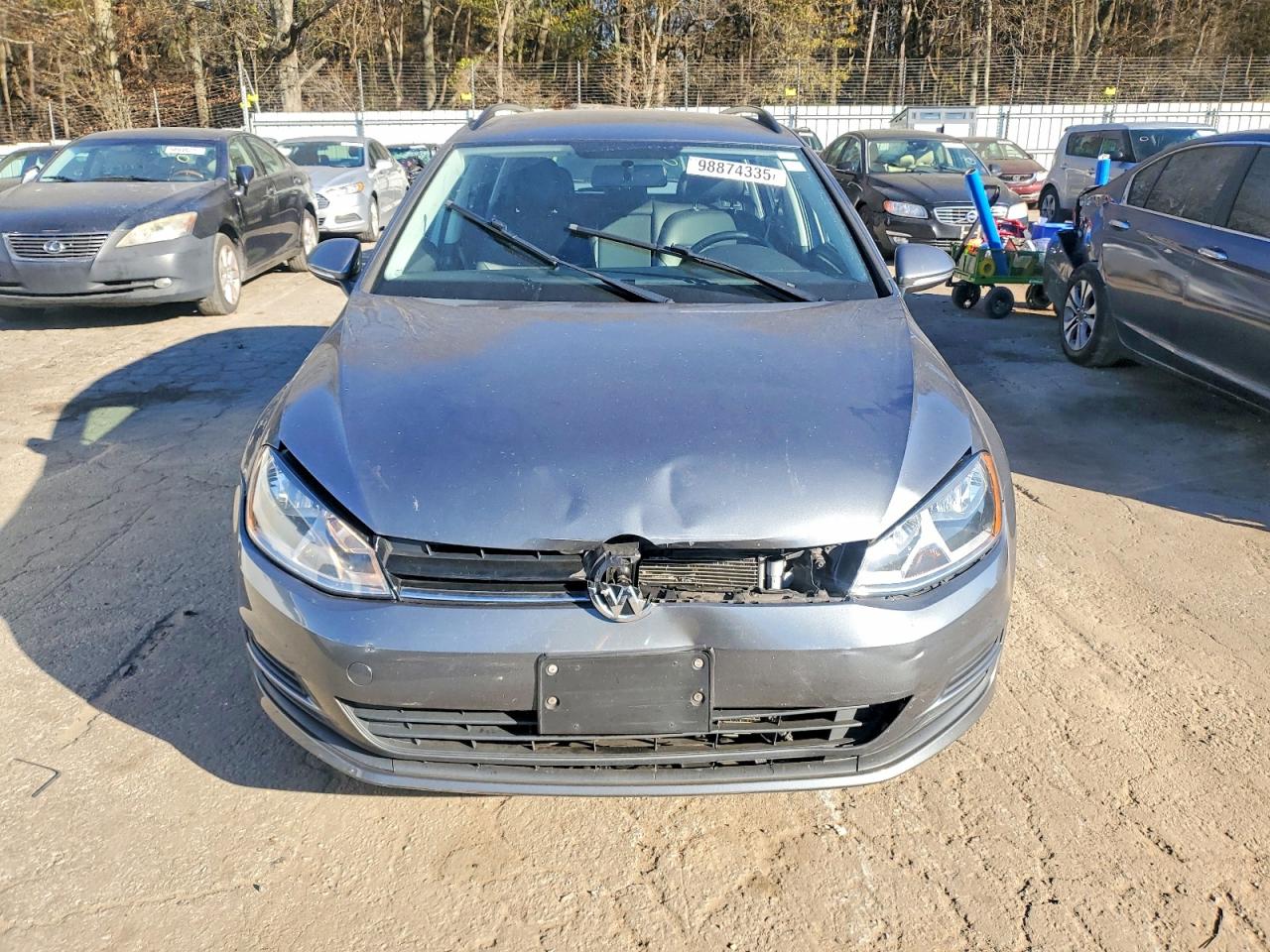 2015 VOLKSWAGEN GOLF SPORTWAGEN TDI S photo 9
