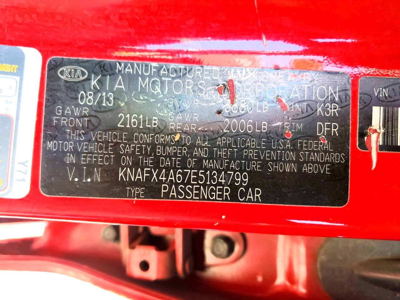 2014 KIA FORTE LX photo 23