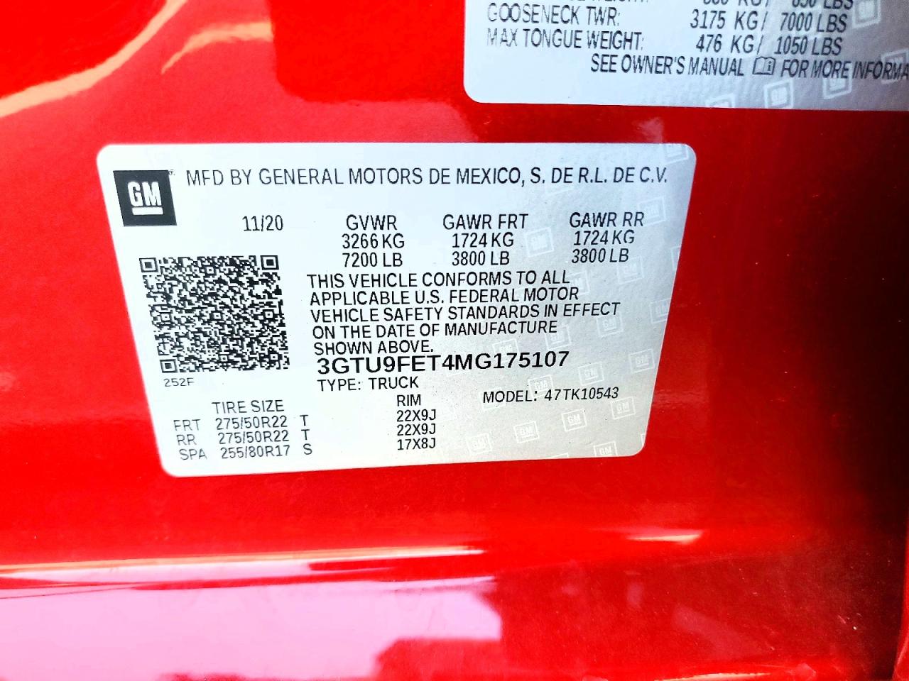 2021 GMC SIERRA K1500 DENALI photo 12