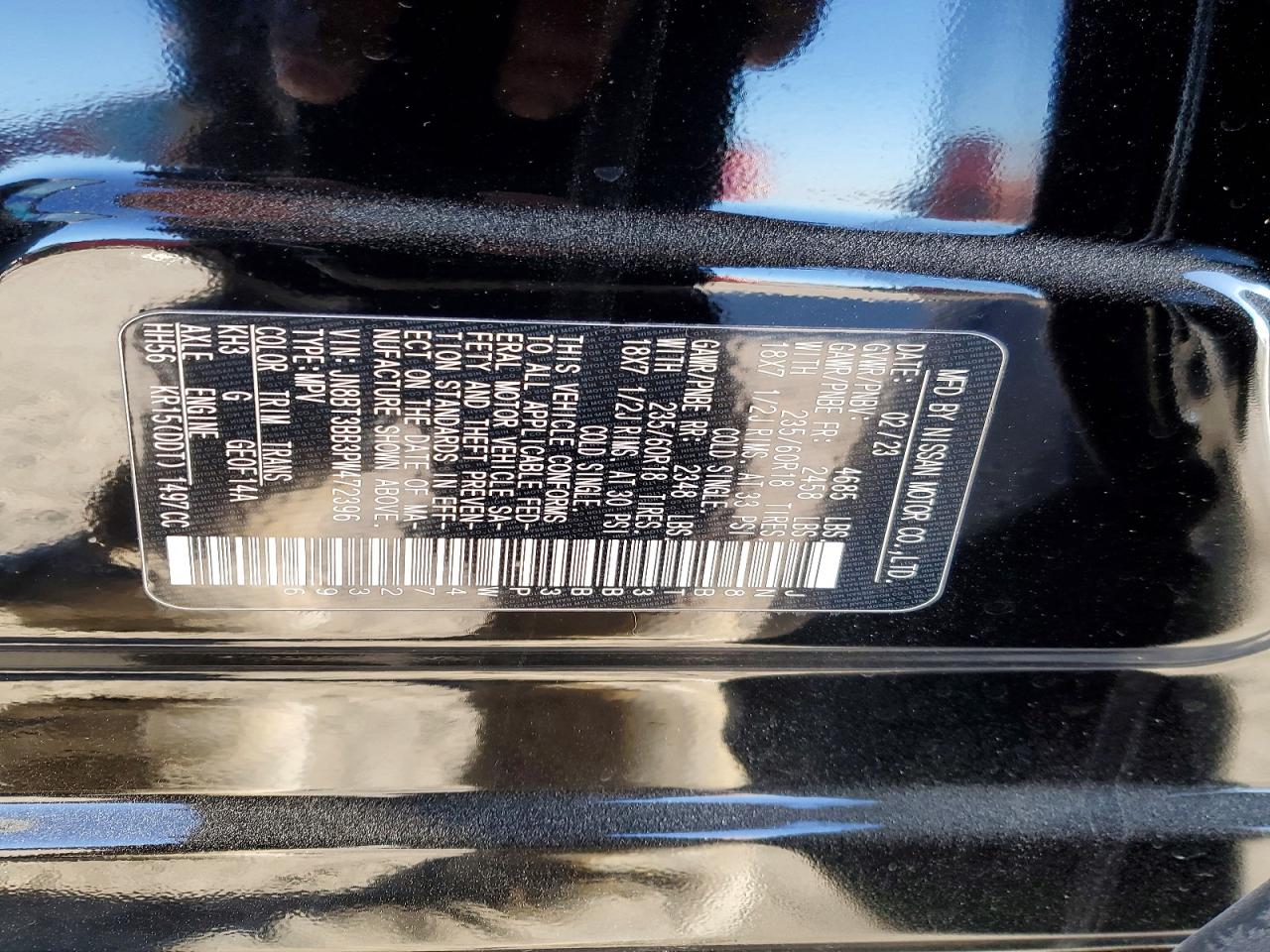 2023 NISSAN ROGUE SV photo 25