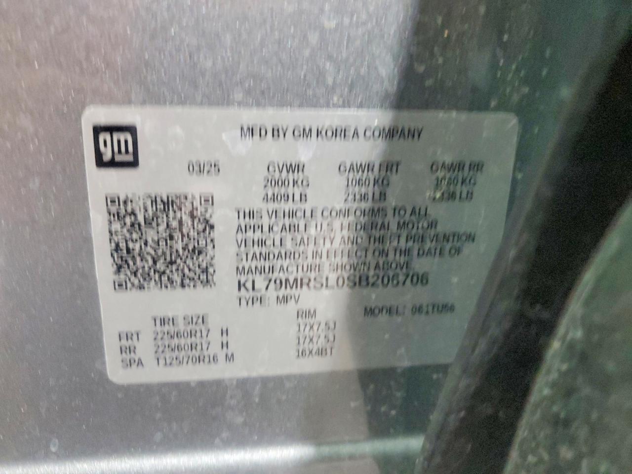 2025 CHEVROLET TRAILBLAZER LT photo 13