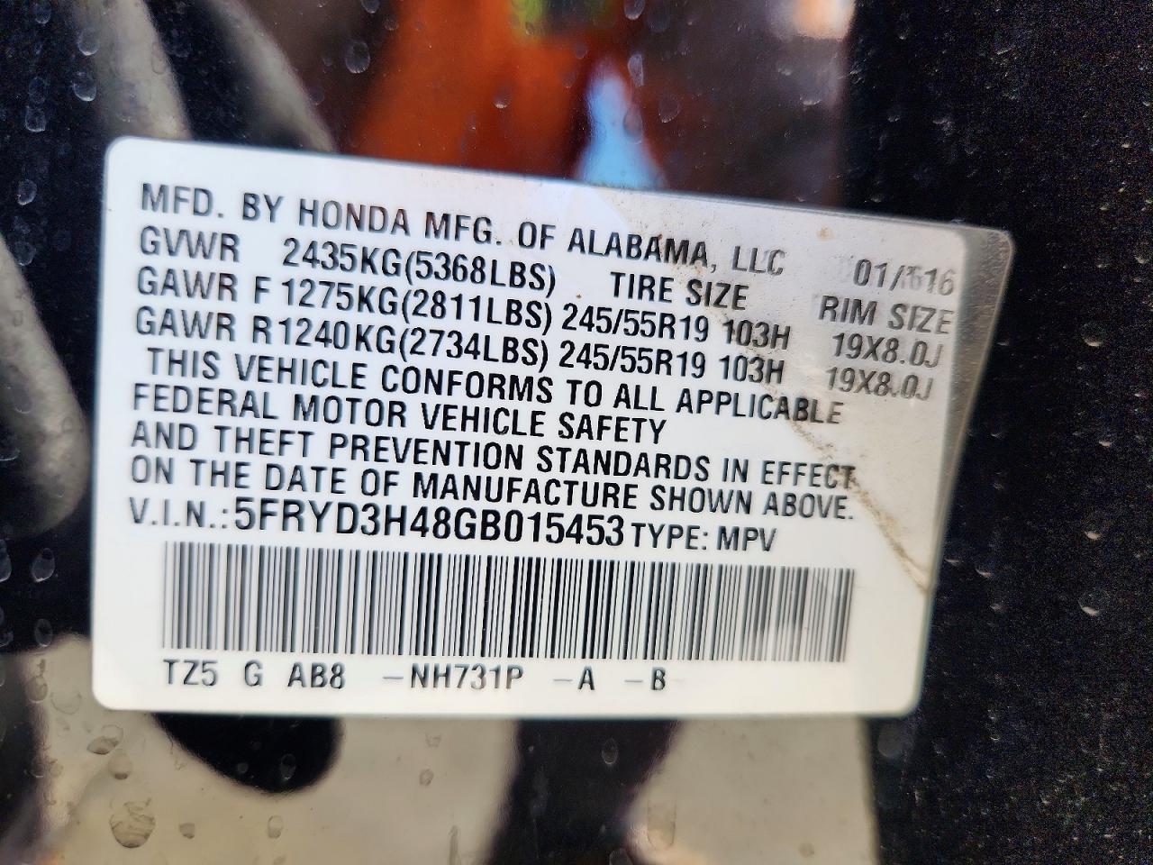 2016 ACURA MDX TECHNOLOGY photo 13