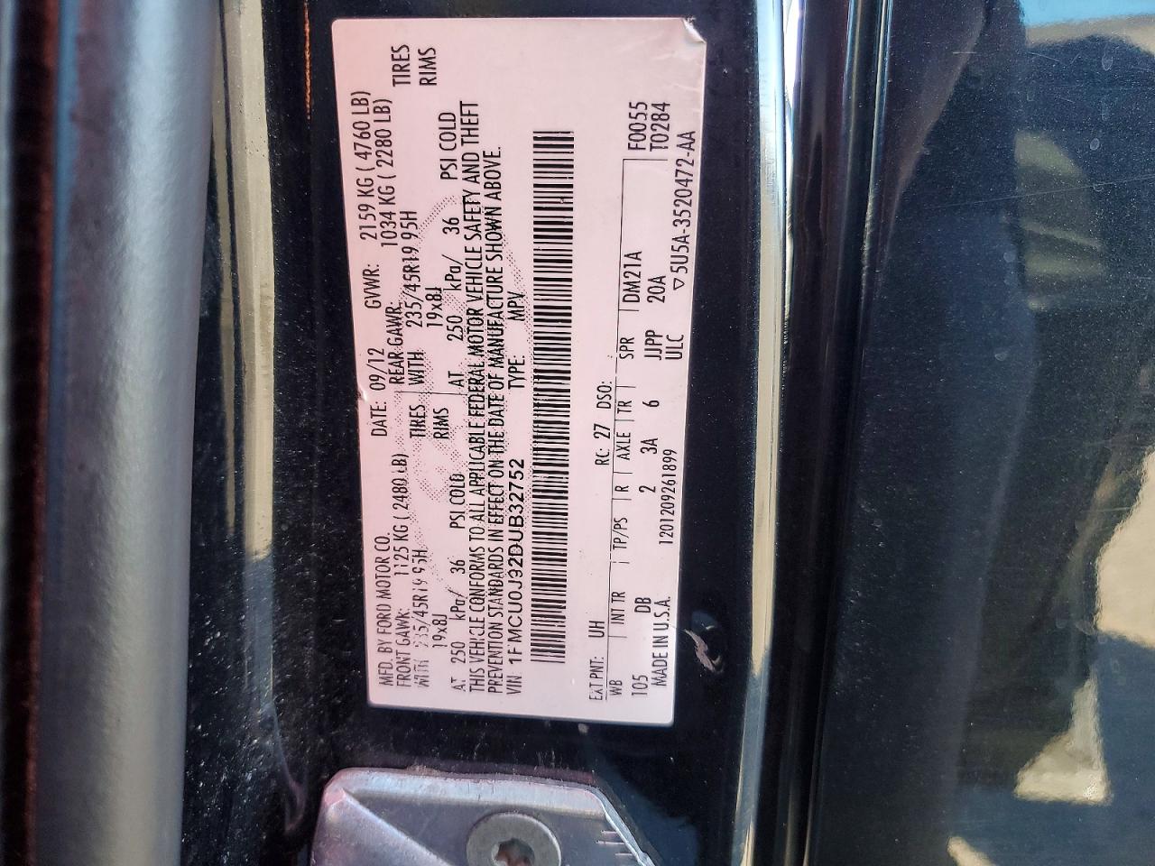 2013 FORD ESCAPE TITANIUM photo 23