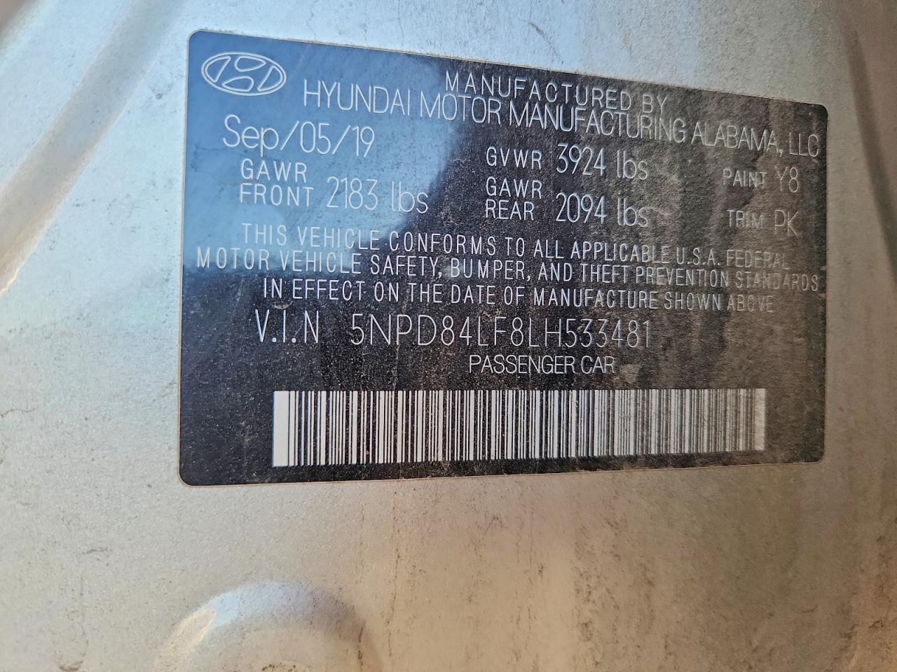 2020 HYUNDAI ELANTRA SEL photo 25