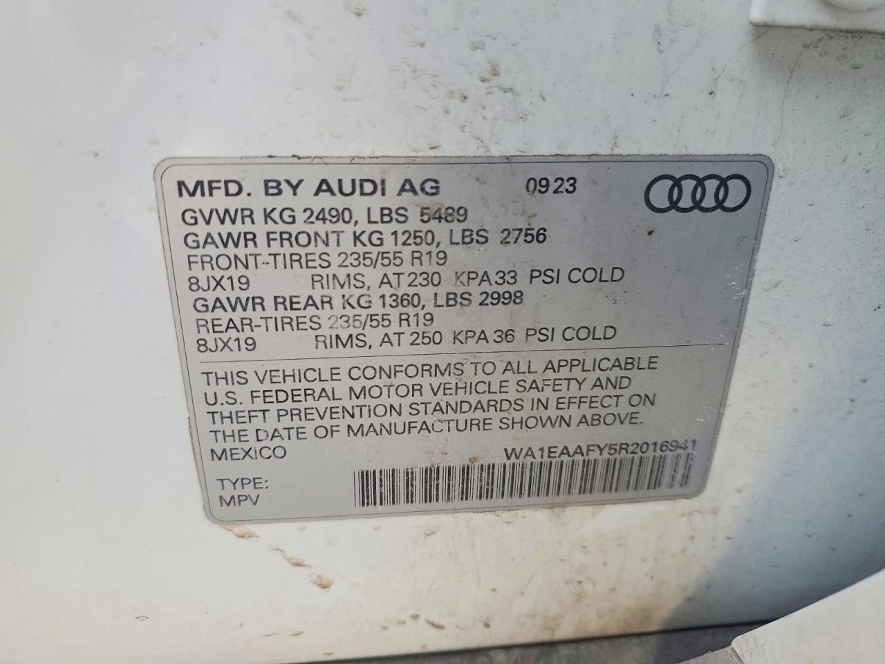 2024 AUDI Q5 PREMIUM PLUS 45 photo 25