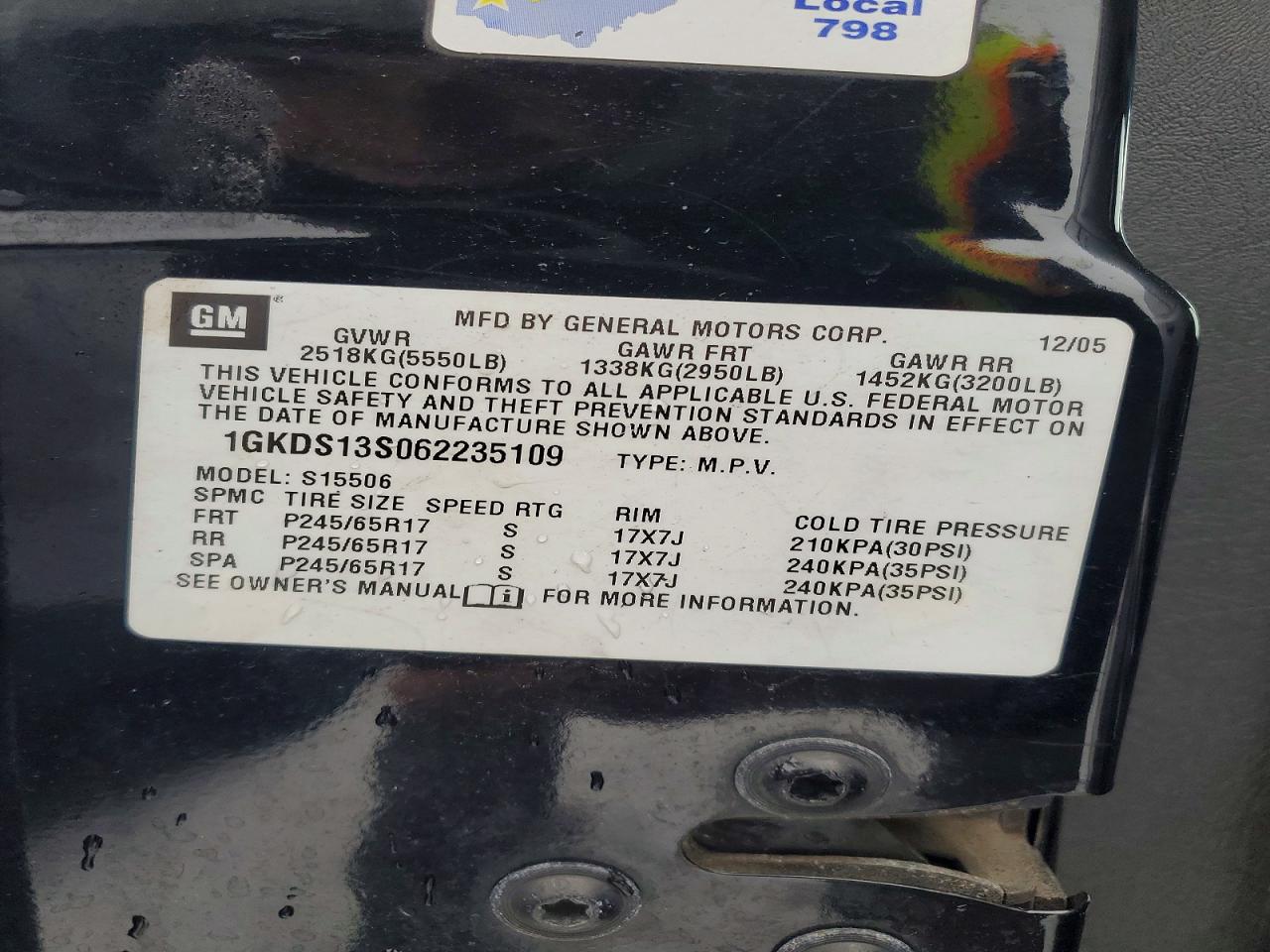 2006 GMC ENVOY photo 12