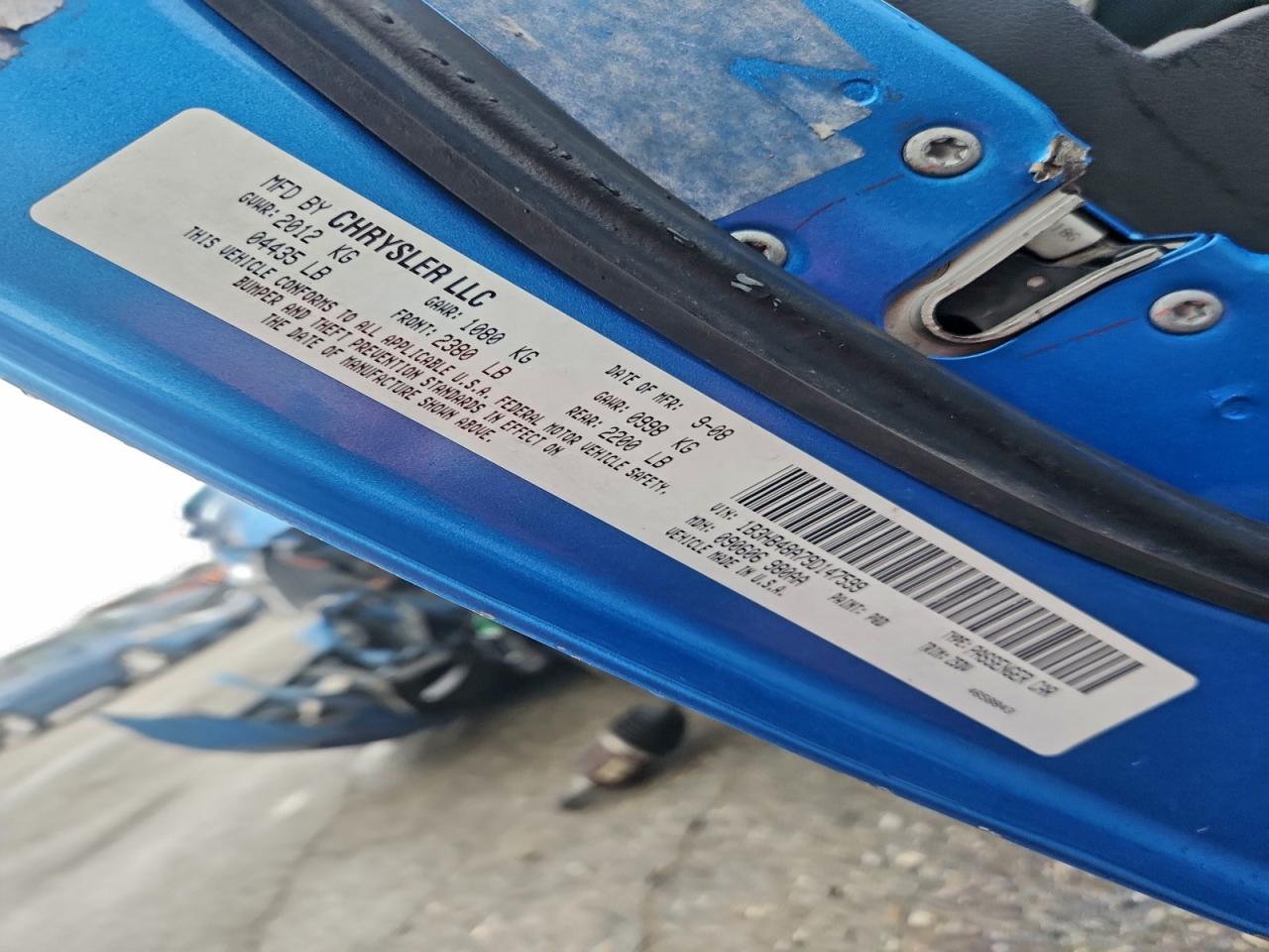2009 DODGE CALIBER SXT photo 12