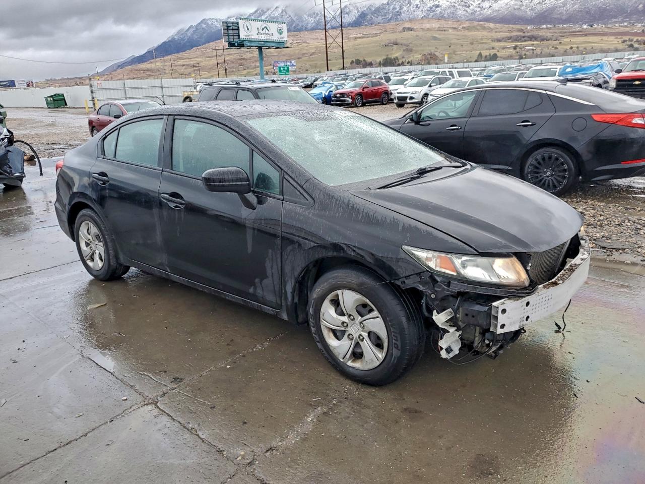 2014 HONDA CIVIC LX photo 4