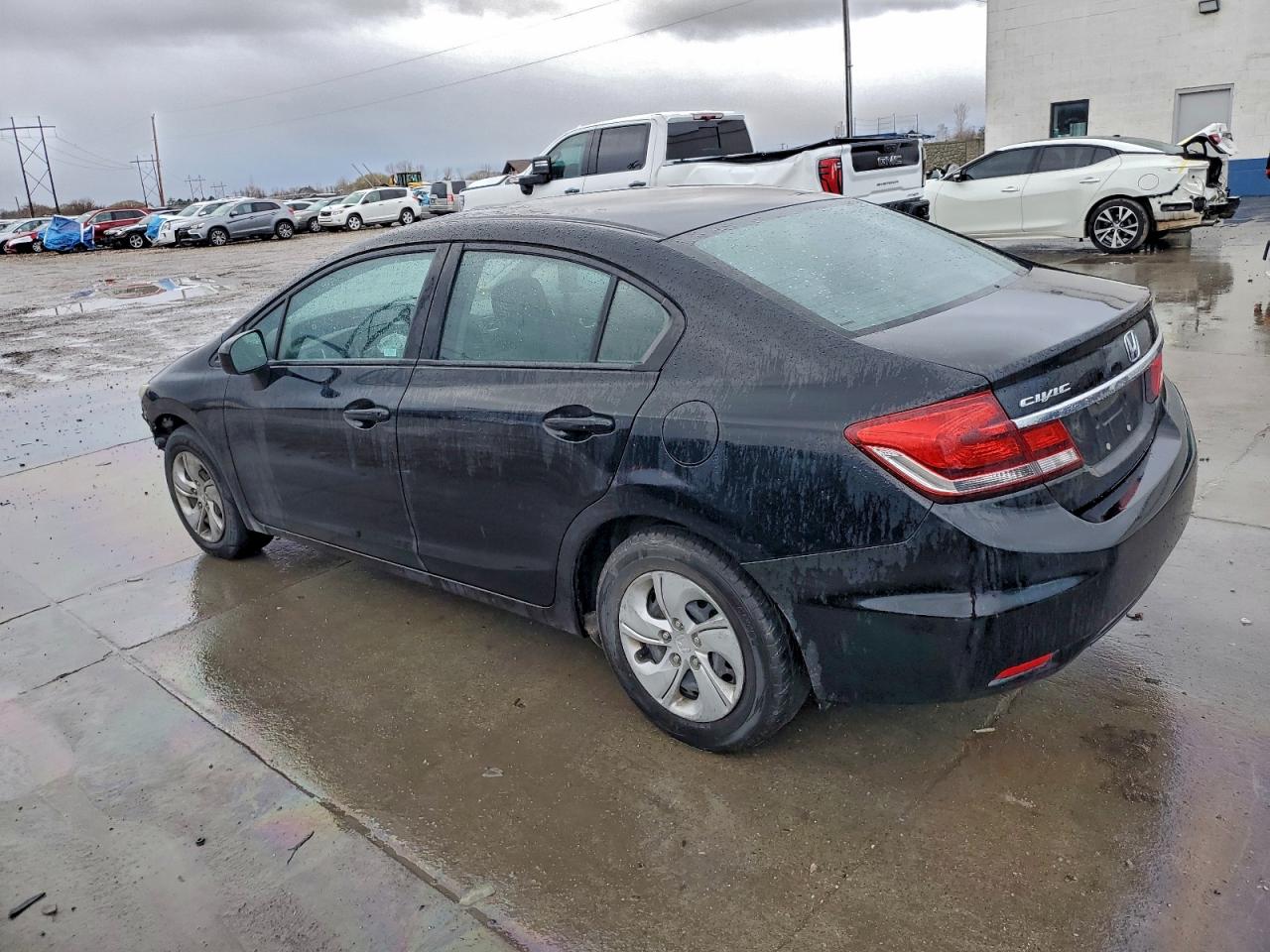 2014 HONDA CIVIC LX photo 2