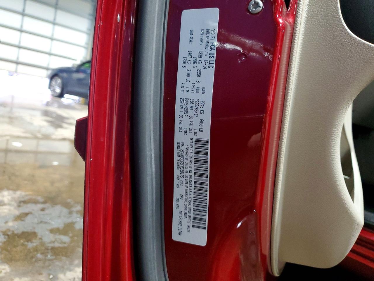 2015 DODGE GRAND CARAVAN SXT photo 25