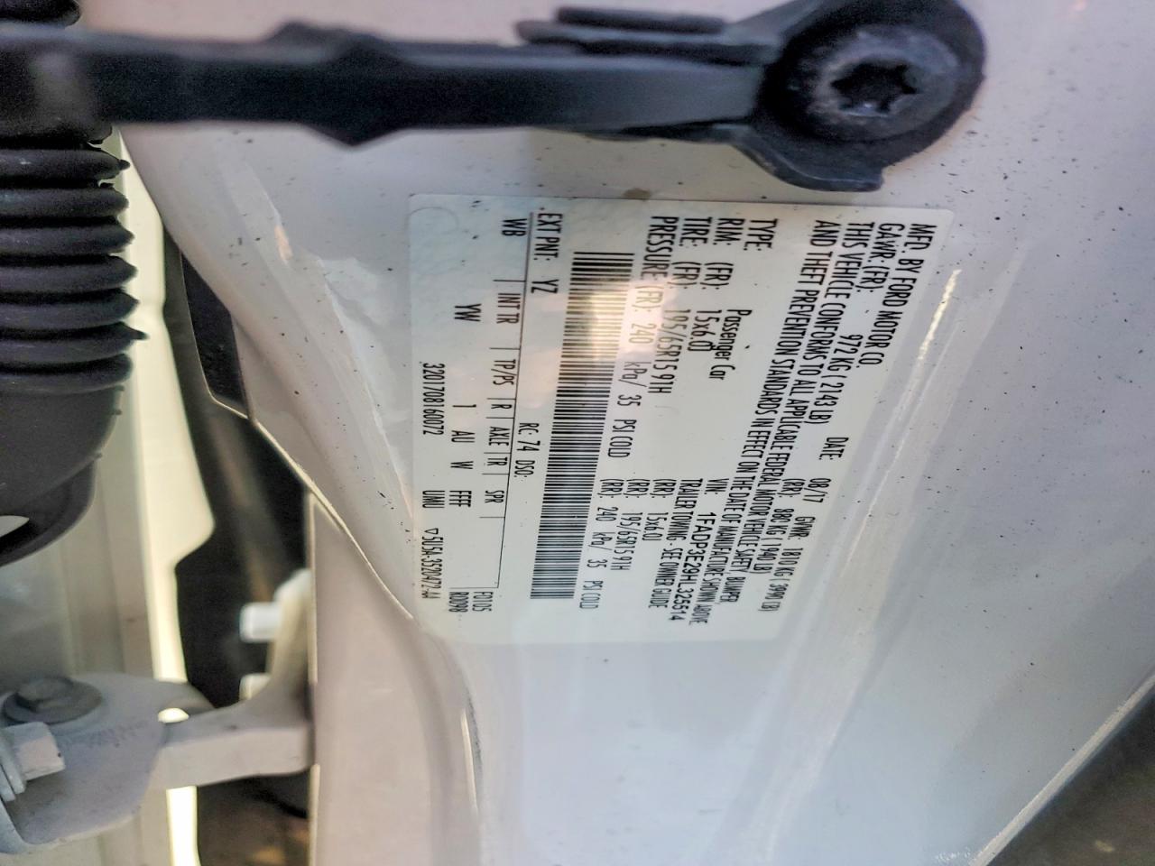 2017 FORD FOCUS S photo 13