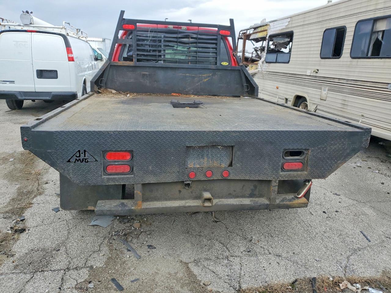 2002 FORD F350 SUPER DUTY FLATBED TRUCK photo 6