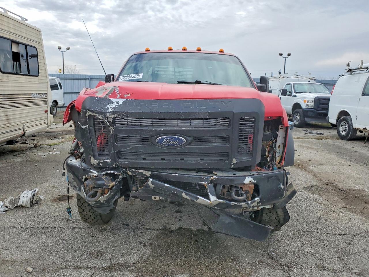 2002 FORD F350 SUPER DUTY FLATBED TRUCK photo 5