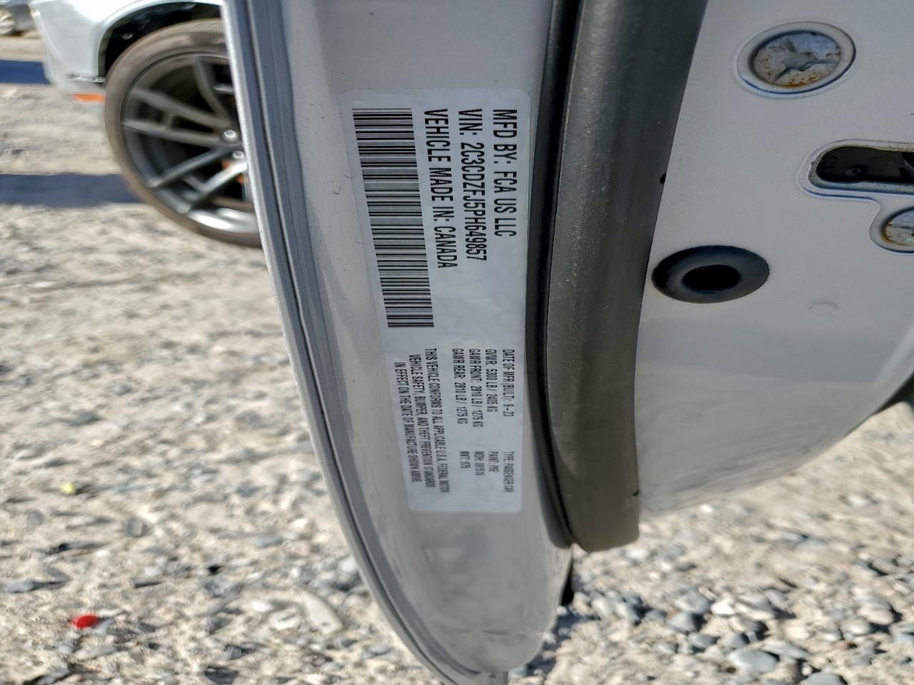 2023 DODGE CHALLENGER R/T SCAT PACK photo 12