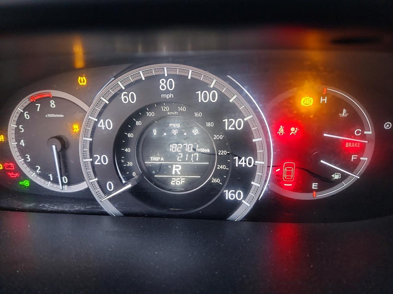 2014 HONDA ACCORD LX photo 17