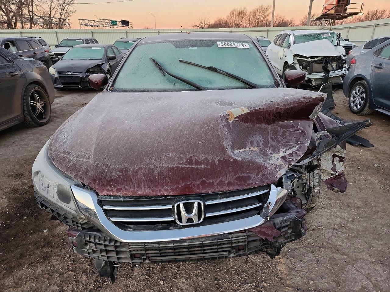 2014 HONDA ACCORD LX photo 9