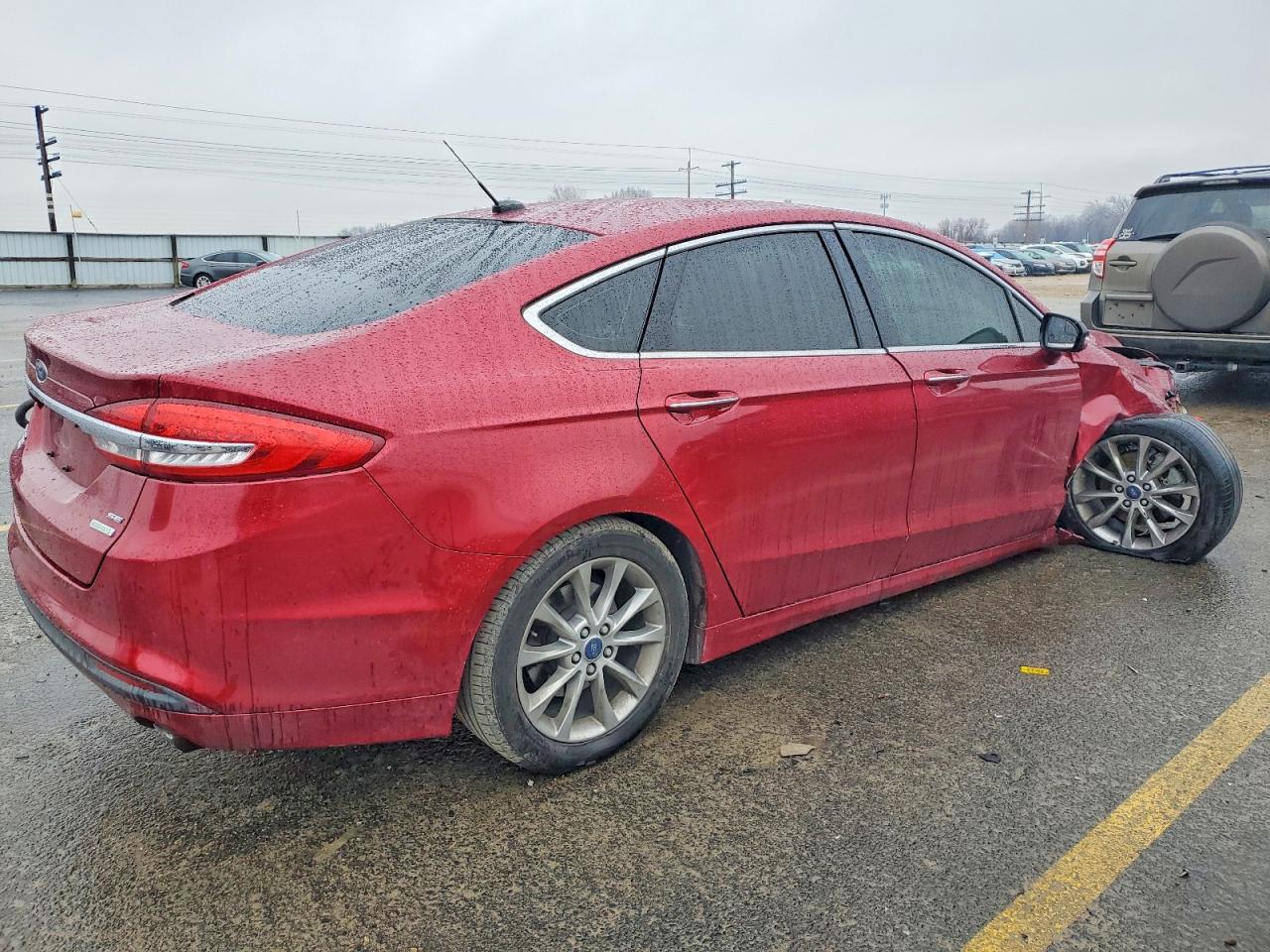 2017 FORD FUSION SE photo 3