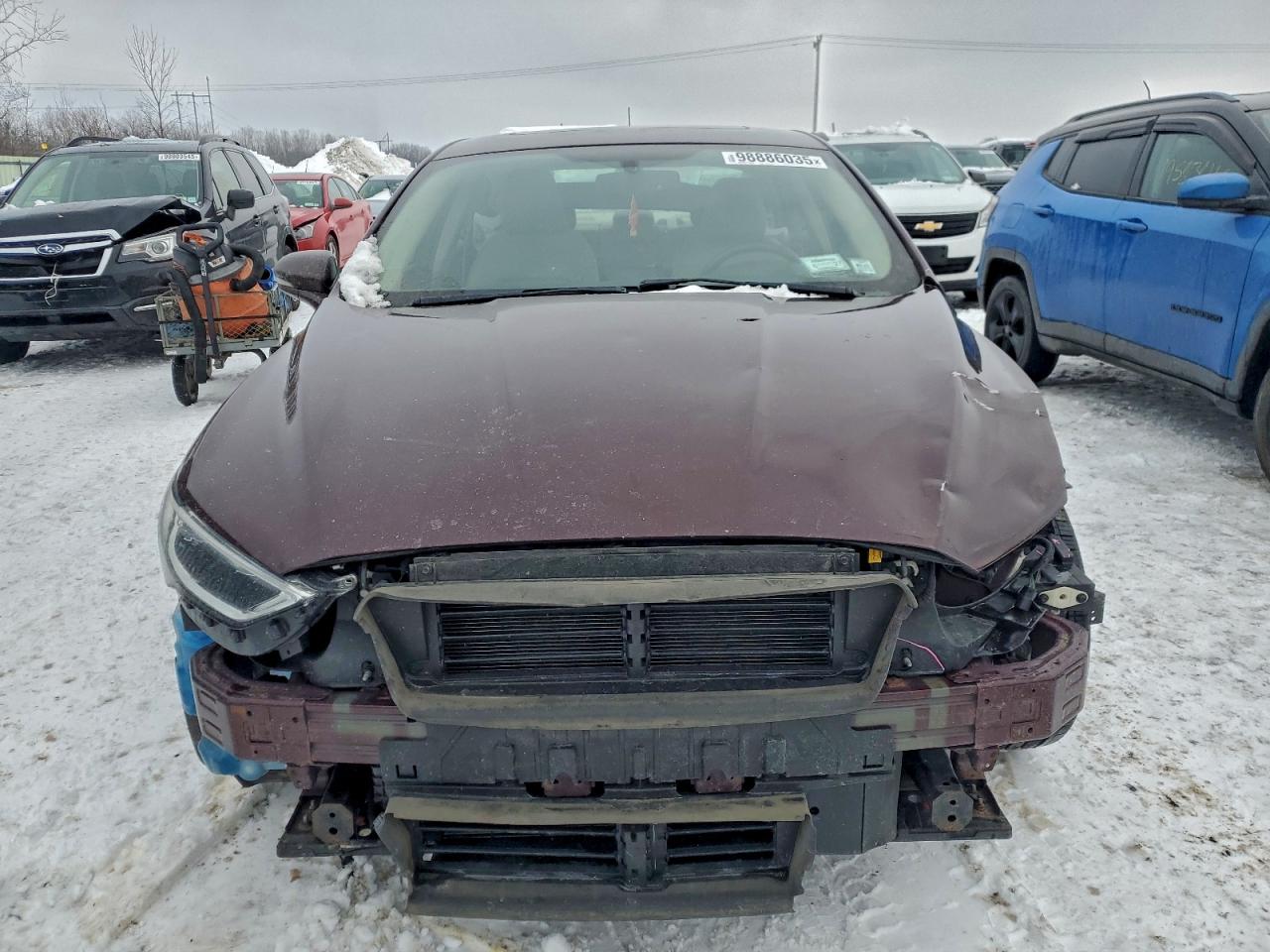 2017 FORD FUSION SE photo 5